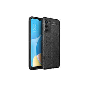 Coque de téléphone en silicone premium SAFA Niss Slim pour Oppo A55 5G, coque arrière protectrice pour A34 A24 A22 A12 A71 A14, matériau TPU souple - Product Image 1