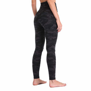 Mallas de Yoga de cintura alta de talla grande para mujer, pantalones deportivos de entrenamiento atlético para gimnasio suaves y elásticos y cómodos - Product Image 6