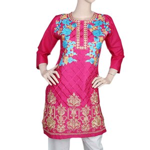 Kurti Bordado para Mujer - Rosa - Product Image 2