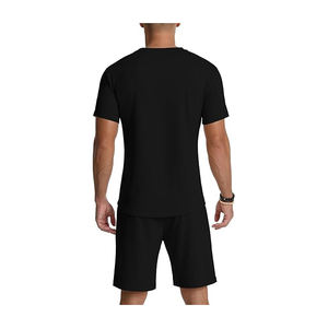 100% Cotton Summer Men's <b>Short</b> Sleeve Tracksuit <b>T</b> <b>Shirt</b> & <b>Shorts</b> <b>set</b> 2 Pockets With High <b>And</b> Premium Quality - Product Image 2