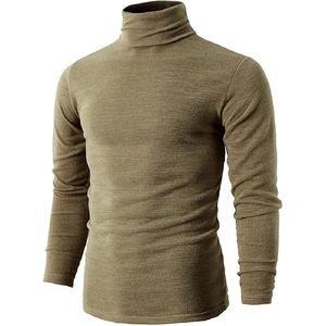 Suéter de poliéster de punto de manga larga de estilo de los hombres Suéter de poliéster de cuello redondo personalizado - Product Image 3