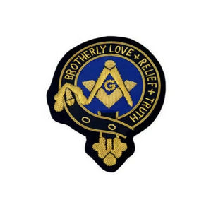 Parches de Tela Bordados a Mano con Hilo de Bullion, Hechos a Medida, Insignias Bordadas en 3D para Uniformes al por Mayor, Tamaño Personalizado - Product Image 2