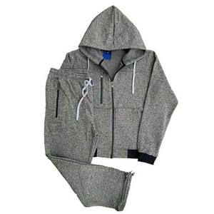 Survêtement unisexe tendance de haute qualité, personnalisé, à capuche, imprimé, en molleton de coton, design sportswear et activewear - Product Image 1