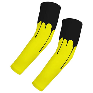 Factory Direct Custom Printed Breathable <b>Compression</b> Durable Spandex/Polyester Unisex Cycling <b>Arm</b> <b>Sleeves</b> Hot Sale Set - Product Image 6