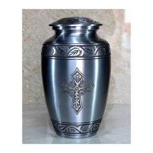 Venta caliente con precio razonable Urna de cremación hecha a mano Suministros funerarios Urna de aluminio Cremación con alta calidad - Product Image 4