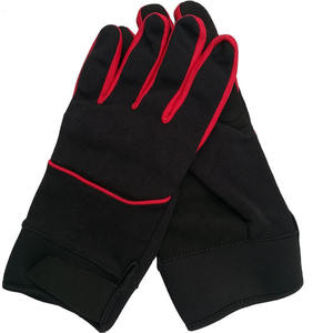 Gants de mécanicien en coton à adhérence supérieure avec conception flexible pour un travail de précision, amortissement des vibrations, gants de travail mécanique - Product Image 1