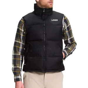 Chaleco Casual de Alta Calidad para Otoño e Invierno, Chaleco Sin Mangas, Chaqueta Gruesa y Cálida Personalizada para Hombre, Chaleco Acolchado - Product Image 5