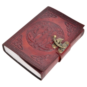 Journal en cuir personnalisé en relief de loup, Journal d'écriture, livre vierge, fournitures de bureau, carnet de notes pour étudiants, vente en gros - Product Image 5