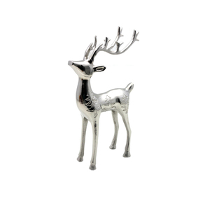 Design attrayant noir/or fini aluminium renne pour dessus de table maison et décoration de noël ornement fait à la main en vrac - Product Image 5