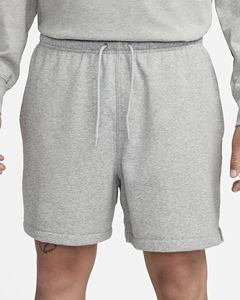 Shorts Bermuda en coton gris pour homme avec cordon de serrage à la taille, style décontracté et sportif - Product Image 2