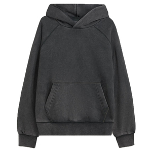 Hombres peso pesado de alta calidad 100% algodón de gran tamaño pulóver sudaderas con capucha logotipo personalizado de talla grande sudadera Unisex Jersey hombres Tops - Product Image 1