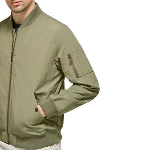 Chaqueta Bomber de Lana 100% Impermeable y Cortavientos para Hombre, Diseño Personalizado, Estilo Popular, Gran Venta, con Opción de Logotipo Frontal - Product Image 5