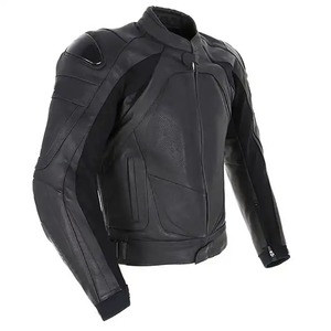 Nouvel arrivage de veste de moto en cuir véritable pour hommes coupe-vent Racing Biker Sportswear avec techniques imprimées - Product Image 2