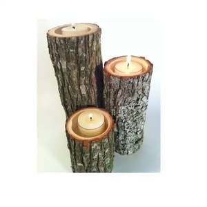 Tazón de madera natural de calidad segura para velas sin grietas y acabado limpio para embalaje de regalo de velas de lujo de proveedor indio - Product Image 1