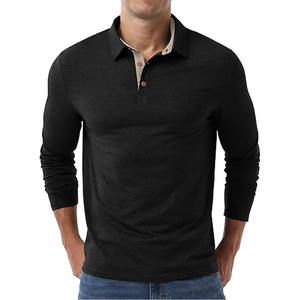 Polo Formal camiseta hombres ropa de trabajo bordado moda hombres Polo Golf camisa personalizado impreso subido por Dress Sports - Product Image 4