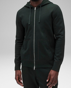 เสื้อมีฮู้ดมีซิปสำหรับผู้ชายผ้าฝ้ายระบายอากาศได้ดีแบบลำลองแขนยาวเล่นยิมฟิตเนสวิ่งกลางแจ้งสวมใส่ได้ทุกวันสไตล์แฟชั่นสวมใส่สบาย - Product Image 5