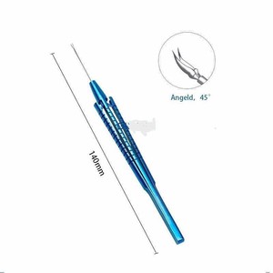 Juego de extracción de cataratas de faccofractura de acero inoxidable de alta calidad Instrumentos quirúrgicos oftálmicos manuales - Product Image 3