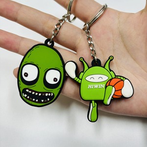 2024 gran oferta personalizado al por mayor logotipo personalizado llavero de goma de PVC personaje de Tom de dibujos animados 2D 3D llavero de goma suave para regalo - Product Image 4