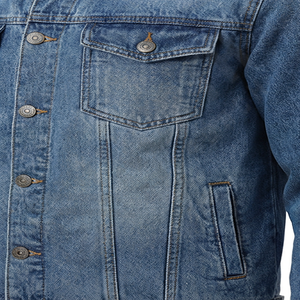 Nouvelle arrivée 2025, veste en jean élégante fabriquée avec des matériaux de haute qualité, disponible à des prix raisonnables, veste en jean pour homme - Product Image 5
