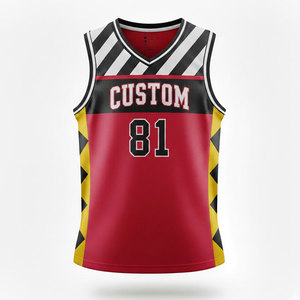 เสื้อกล้ามบาสเก็ตบอลแบบสั่งทำพิเศษสำหรับผู้ชาย เสื้อทีมพิมพ์ลายตามสั่ง เสื้อแขนกุดสำหรับกีฬา - Product Image 1