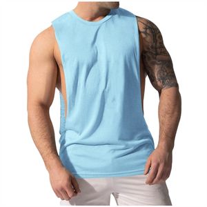 Superventas Oem Service Design Hombres Transpirable Tallas grandes Camisetas sin mangas para hombres Gym Wear Tank Top para hombres - Product Image 3