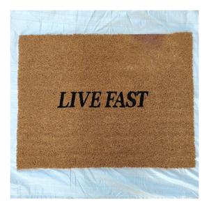 Tapis en fibre de coco en PVC écologique 45x75 cm Paillassons imprimés OEM avec motifs personnalisés pour maisons et entreprises # printedcoirmats - Product Image 2