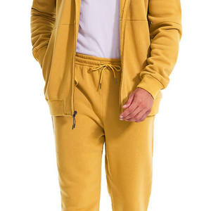 Custom Screen <b>Print</b> Jogger Logo Loose Zip up <b>Hoodie</b> Baggy Jogging Suits Sweatpants and <b>Hoodie</b> Set Tracksuits for Men - Product Image 4