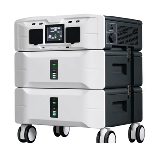 โปรโมชั่นร้อนแรง! สถานีไฟฟ้าพกพา 51.2V 5000W และเครื่องกำเนิดพลังงานแสงอาทิตย์ พร้อมตัวควบคุม MPPT แบตเตอรี่ LiFePO4 ไฟฉาย สำหรับใช้ในบ้านและตั้งแคมป์ - Product Image 1
