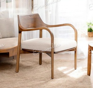 Chaise de salle à manger contemporaine en bambou pour hôtels et restaurants Fauteuil de jardin d'occasion intérieur et extérieur avec bras pour cour - Product Image 4