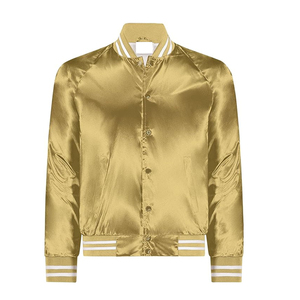 2024 nouvelle veste de bombardier en nylon de Style de rue vierge, respirant Vintage Offre Spéciale hommes veste universitaire en Satin de qualité supérieure Lettermen - Product Image 1