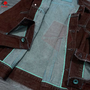 Veste en jean personnalisée Ryan Pro Gear pour hommes, qualité supérieure, tissu respirant avec logo personnalisé, ODM OEM - Product Image 6