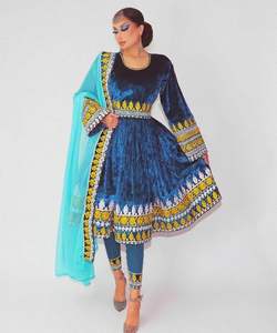 High Quality Afghani Kuchi <b>Dress</b> All Sizes Colors Designs <b>Viscose</b> Silk Rayon Modal Made Pakistan WS INTERNATIONAL Sale - Product Image 2