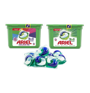 Detergente Ariel al por mayor en paquetes surtidos, incluyendo Original, Mountain Spring y Oxi Action, en palés mixtos. - Product Image 3