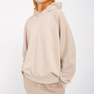 New Arrival Oversize Women's <b>Hoodies</b> Drop Shoulder Heavy weight 100% Cotton Women <b>Crop</b> <b>Top</b> <b>Hoodies</b> For Sale - Product Image 4