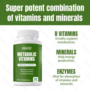 PRIVÉ ÉTIQUETTE VITAMINES MÉTABOLIQUES Vitamines et minéraux haute puissance avec MSM et formule digestive - Product Image 5
