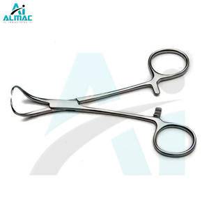 Best Seller ALMAC INDUSTRIES Abrazaderas manuales de acero inoxidable para toallas Juego de instrumentos de superficie de agarre más amplio Instrumentos quirúrgicos - Product Image 1