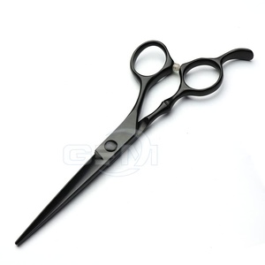 Ciseaux de barbier légers sur mesure de qualité supérieure pour droitiers avec manche moyen et lame en acier inoxydable 4Cr13 - Product Image 3