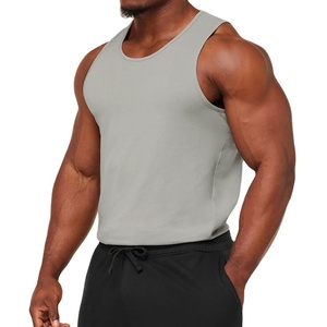 Lightweight Stringer Vintage Training Running Wear Sports Vest Slim Fit Stretchable Polyester Spandex High Street Breathable - Product Image 2