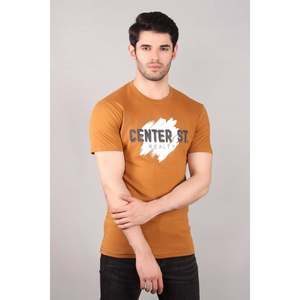 Men's Cotton Jersey Oversize Graphic T Shirt Crew Neck Short Sleeve Breathable 320g Streetwear Fitness Casual OEM Manufacturer - Product Image 2