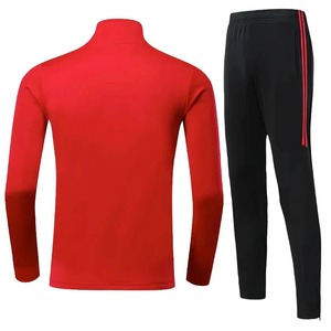 Ropa de calle, chándal cómodo de talla grande para hombre, conjunto de camisetas de fútbol para niños y hombres, ropa de terciopelo para invierno, entrenamiento de fútbol - Product Image 3
