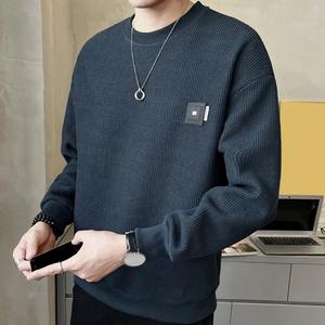 Customize Design Logo Men's <b>Shirts</b> New Top Trending Breathable Sweatshirts 100% Cotton Casual Men's Sweatshirt - Product Image 6