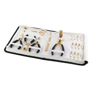 Kit d'outils pour extensions de cheveux en acier inoxydable finition argentée de qualité supérieure avec pinces et enfileurs pour l'installation et le retrait OEM - Product Image 4