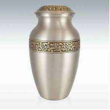 โกศโลหะเตาเผาล่าสุดสำหรับอุปกรณ์งานศพการออกแบบใหม่โกศโลหะแบบดั้งเดิมออกแบบที่ระลึกโลหะโกศที่มีคุณภาพพรีเมี่ยม - Product Image 4