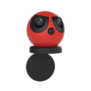 Caméra sans fil 4G GSM LTE de style jouet, double objectif, capteur CMOS 4MP, batterie, <span class=keywords><strong>alerte</strong></span> PIR, carte SD, panoramique/inclinaison 360° pour extérieur - Product Image 4