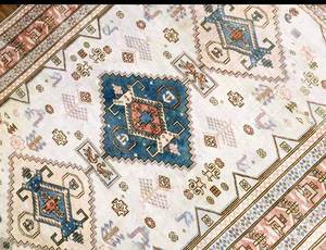 พรมขนแกะสีเทาครีมแอบสแตรก8x11ทำด้วยมือสไตล์เปอร์เซียขั้นต่ำ1ชิ้นสำหรับห้องนั่งเล่นราคาโรงงาน - Product Image 5