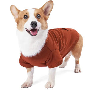 Hermosa Sudadera con Capucha de Felpa 100% Algodón, Estampado de Perro para la Temporada de Invierno, Servicios OEM/ODM de Alta Calidad, Ropa para Mascotas Talla XL - Product Image 1