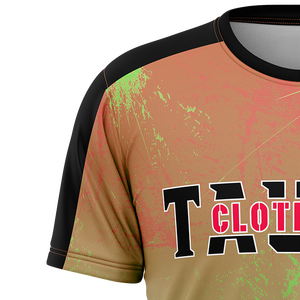 เสื้อยืดผ้าฝ้ายเฮฟวี่เวทสำหรับผู้ชายเสื้อยืดแขนสั้นผ้าเจอร์ซี่ปักลายสไตล์ลำลอง - Product Image 3