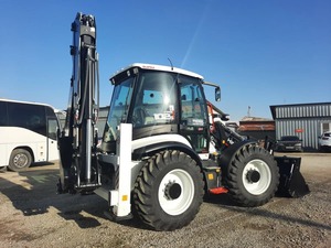 Premium Quality Used Hidromek HMK102S Backhoe Loader Towable with New Core Components in Stock - Product Image 4