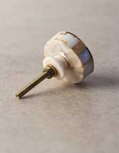 Bouton de porte d'armoire sculpté à la main, qualité supérieure, incrustation d'os, prix de gros - Product Image 3