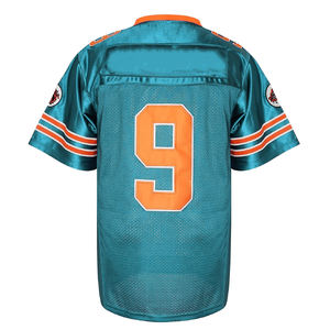 Camiseta de fútbol americano personalizada al por mayor, uniformes de entrenamiento universitario para jóvenes, técnica de sublimación corta de gran tamaño americana - Product Image 6